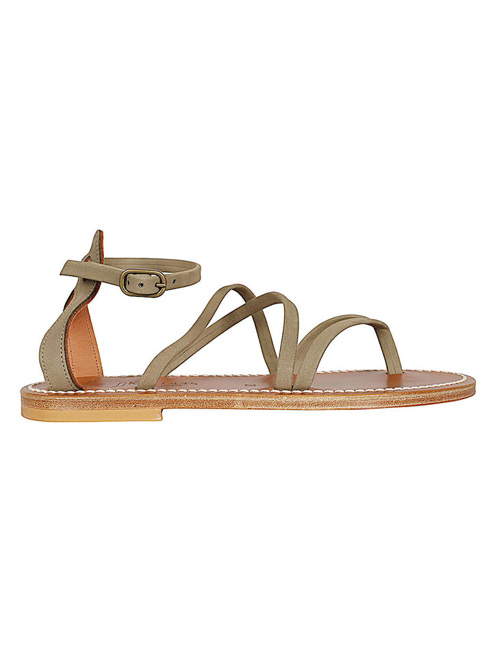 K Jacques St Tropez Sandals - MARRONE | acc213d1c9f7ab0af9137aa5328e1d185a290925