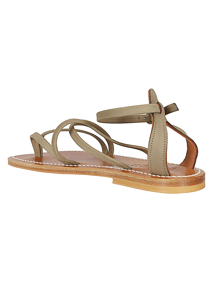 K Jacques St Tropez Sandals - MARRONE | 252c8908427378696ae24f50ce835cf4df9120e2