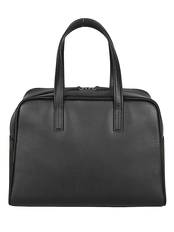 Medium Leather Boston Bag