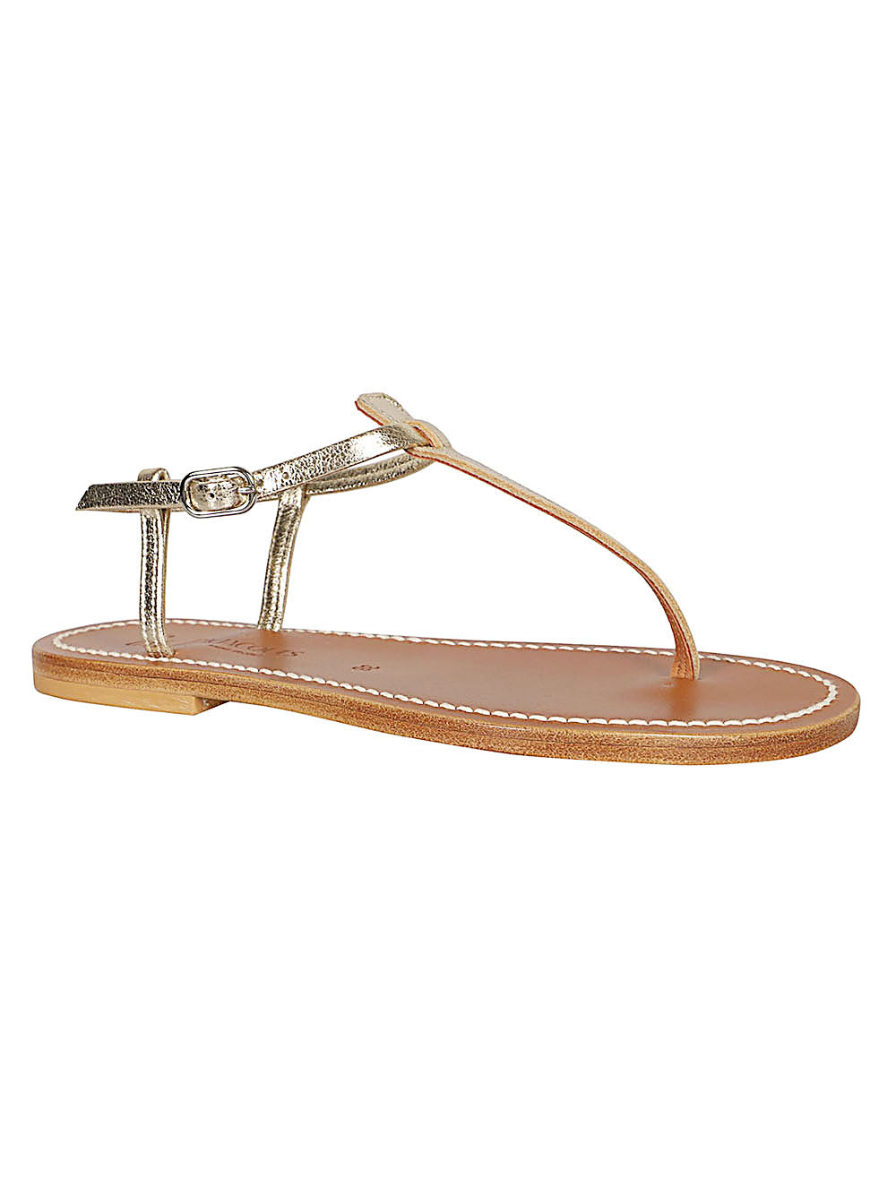 K Jacques St Tropez Sandals - Brown | 16830f245931e2a7999c721e696373e879c5884a