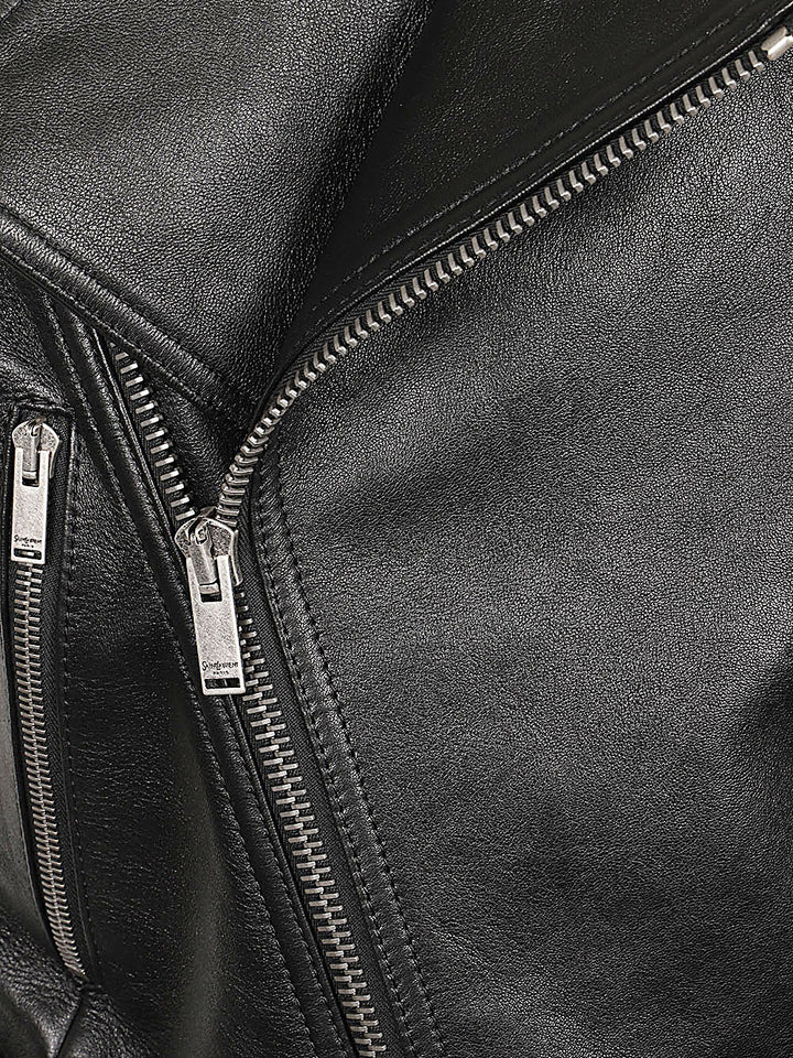 Saint Laurent Jackets - Neri e Grigi | 6ec937367e99f6f9c25dbecc03afff2b3780f482
