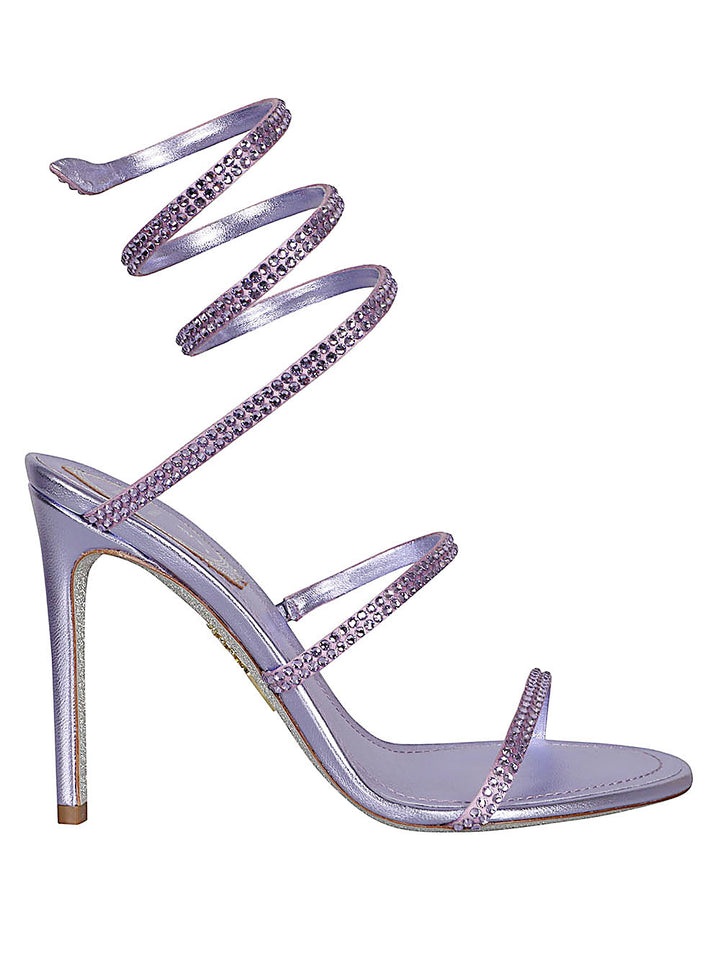 Rene' Caovilla Sandals - Blu e verdi | cdcc74a0cfb7808cbd64f358bc52c8015c10961f