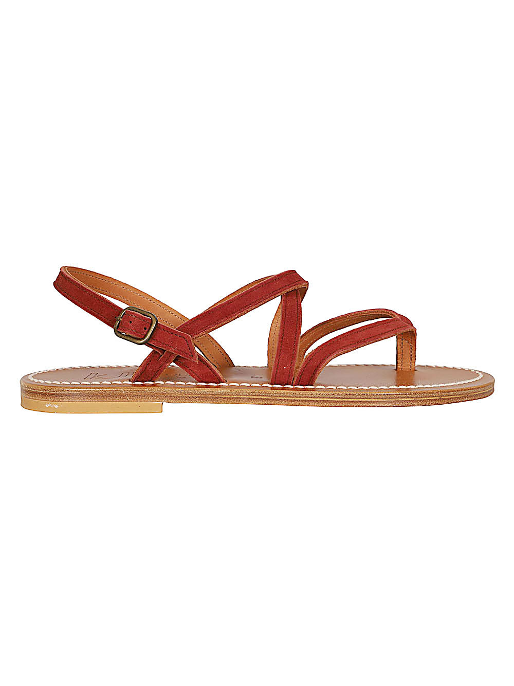 K Jacques St Tropez Sandals - Brown | 572dba1850a9c17898d7e278ae215d7f63616caa