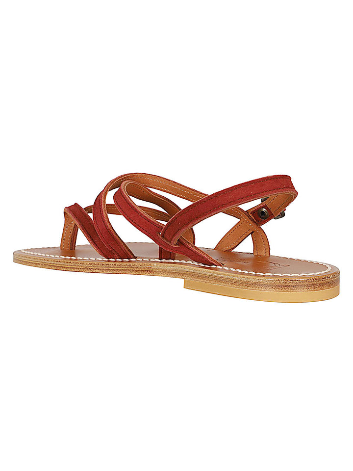 K Jacques St Tropez Sandals - Brown | 1c0d5566a2df13b31925678363a47f9333f946e5