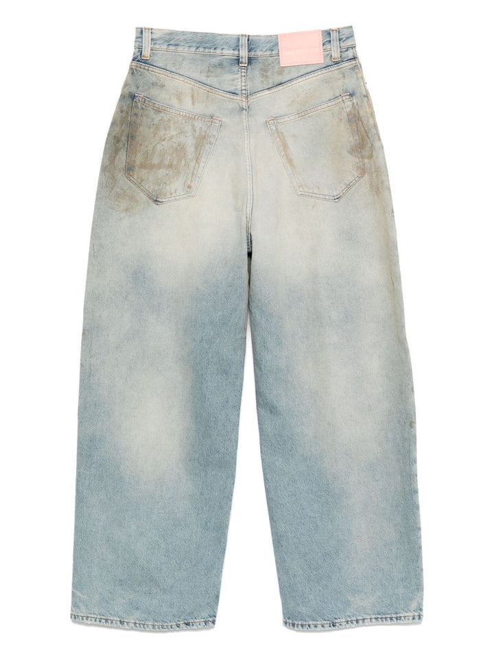 Acne Studios Jeans - Blue and green | c8efa83d9ef1942675cb122f63fe3da930601b81