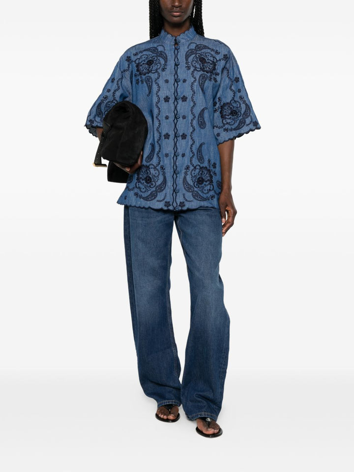 Zimmermann Shirts - BLU | 86330f91b9fa394963d5d29f4e536d8a1213e34d
