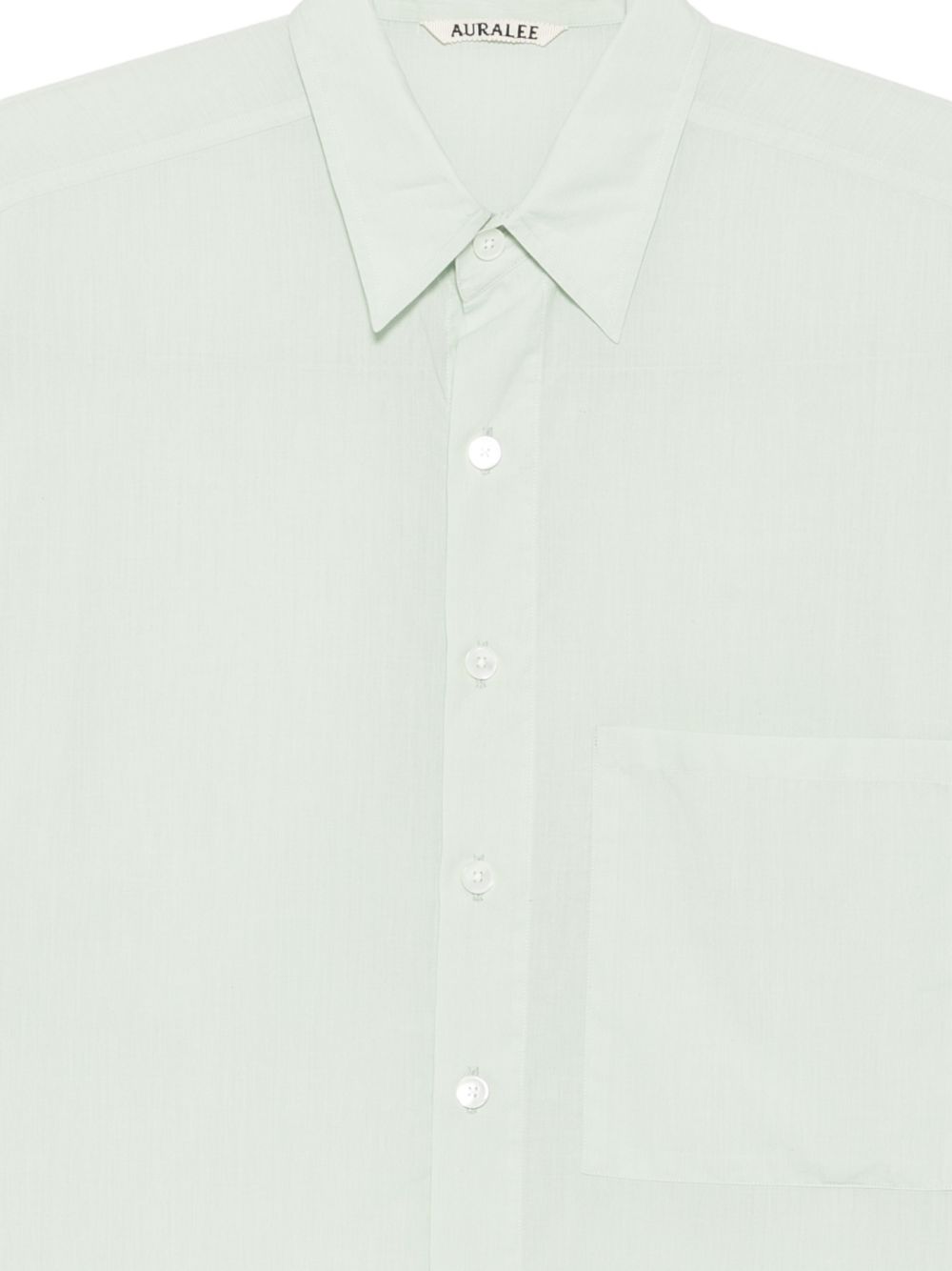 Auralee Shirts - Blu e verdi | f9943c53f199351faeb96694f1219190bba0eb51