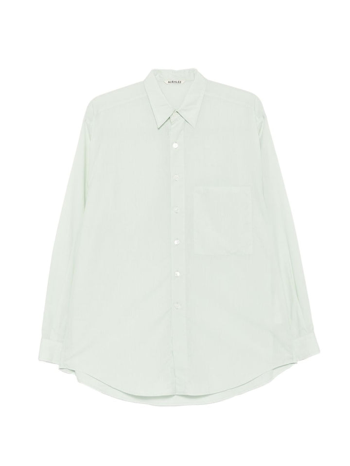 Auralee Shirts - Blu e verdi | 7e94b666dbc59d08795fc81f957a3076491ca66c