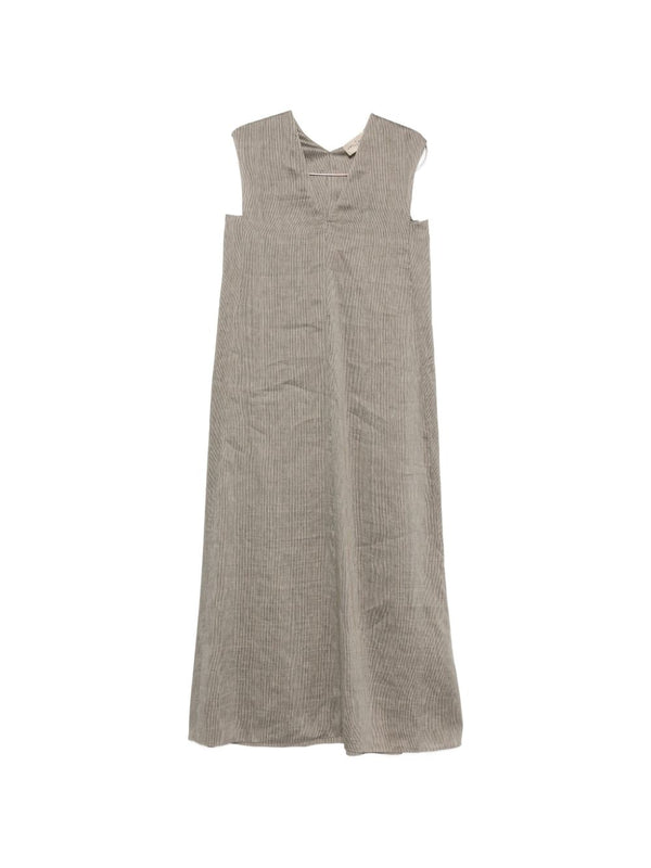 Aria Linen Long Dress