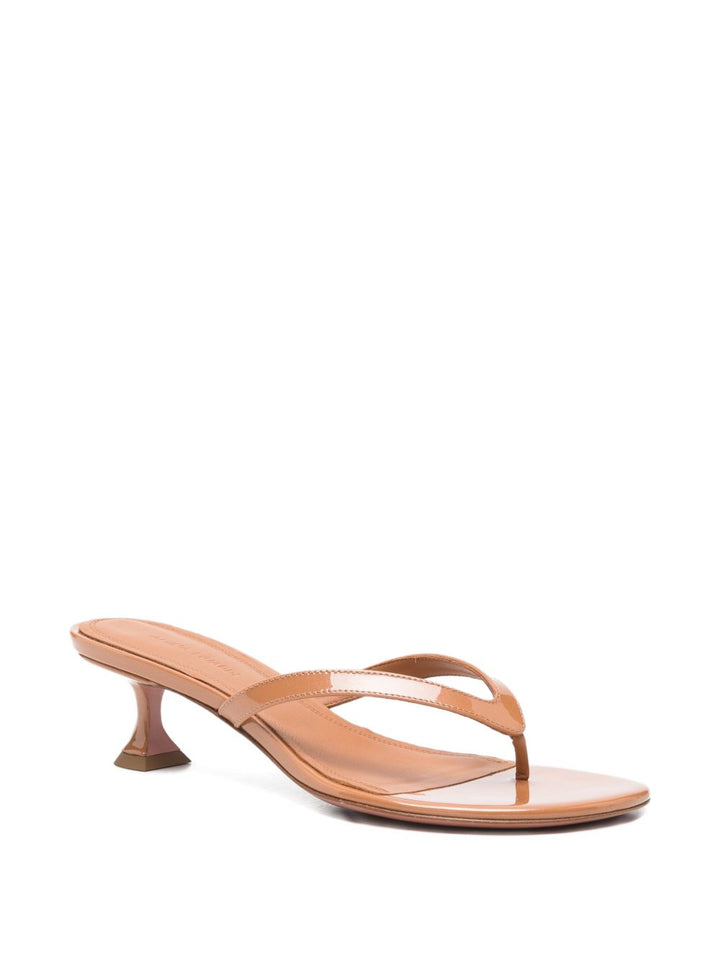 Amina Muaddi Sandals - Light and natural | 61f307e394961f0cbf912cca5a852fc3fa597588