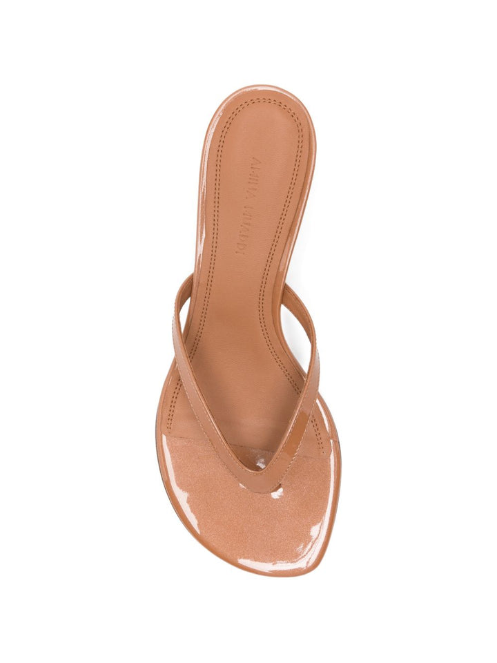 Amina Muaddi Sandals - Light and natural | 264974760d58c6a5cdba5d336da0e028aa14f518