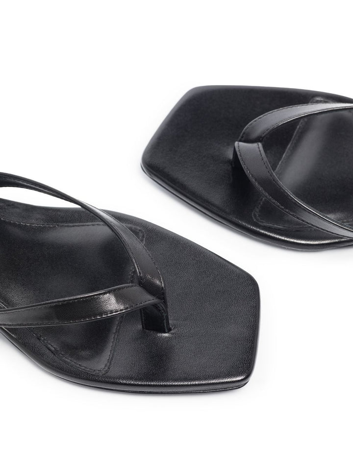 Toteme Pre Sandals - BLACK | 33cb12f39464e95e73741af1414f7c41f2890ead