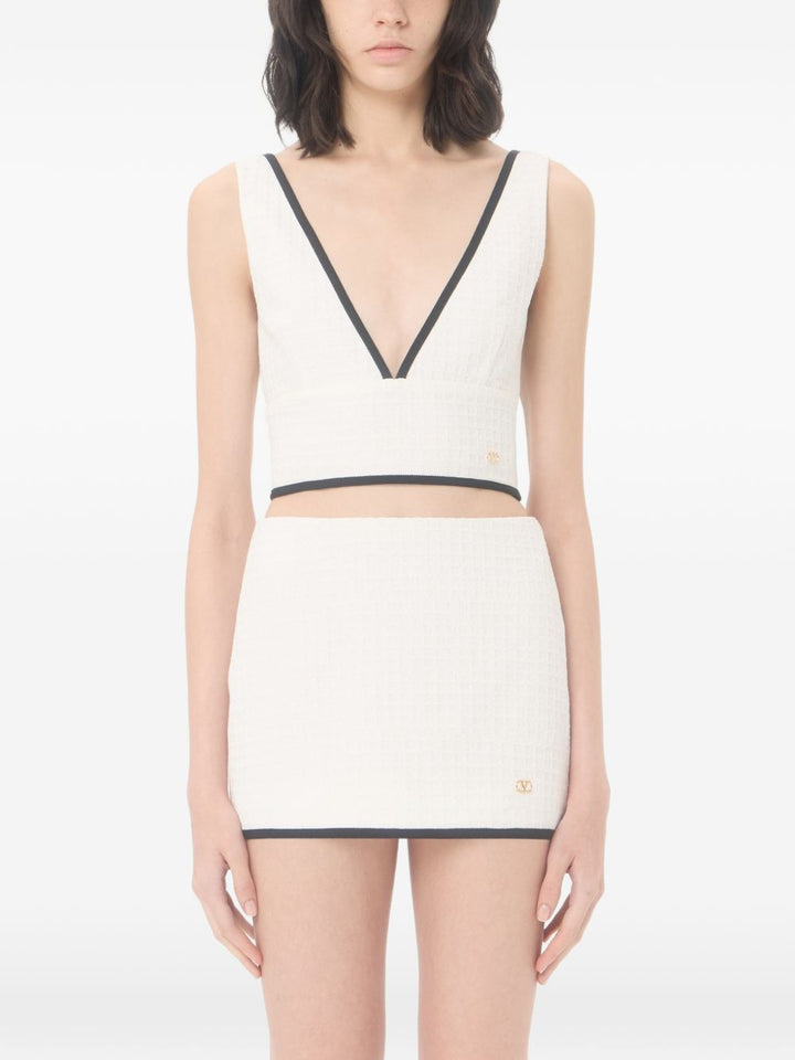 Valentino Top - WHITE | 2bf46a88e8f47a2ad3d3f3470e26cefbf1febb83
