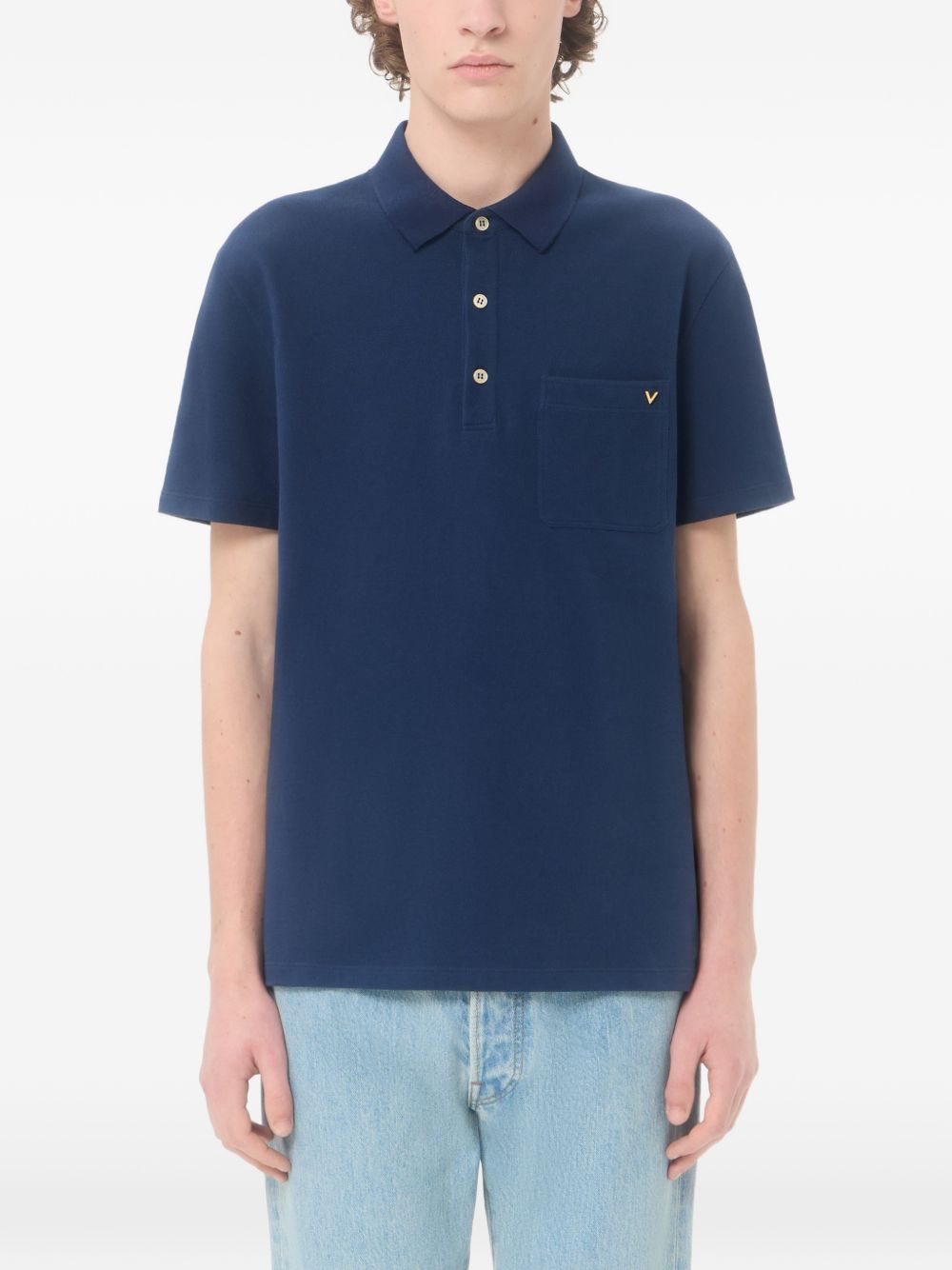Valentino T-shirts and Polos - BLUE | b2f0539cb70ceeb79bbfa22ae715c46bcbdfd64f