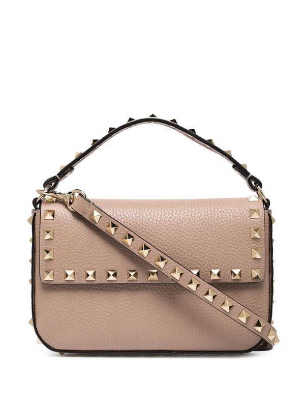 Rockstud Leather Mini Bag