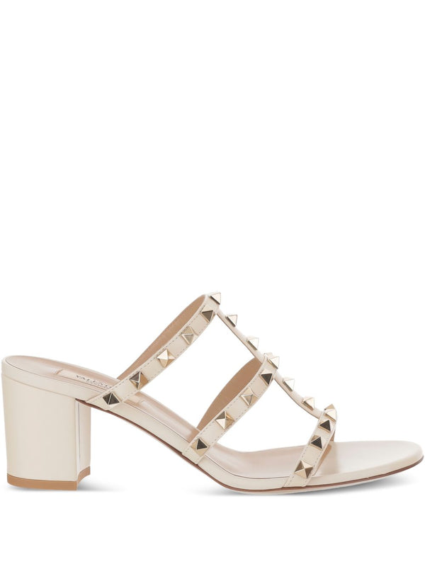 Rockstud Leather Sandals