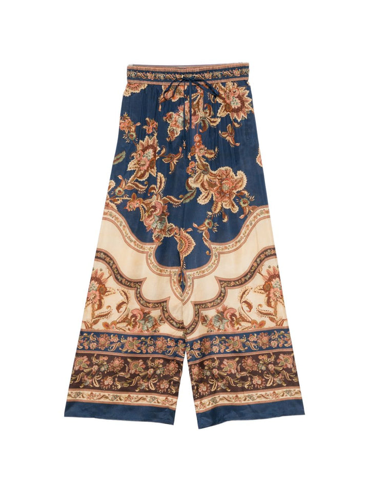 Zimmermann Trousers - BLUE | fcd89644e29da5a8bd01216152b3b3fc7cb1ebc9