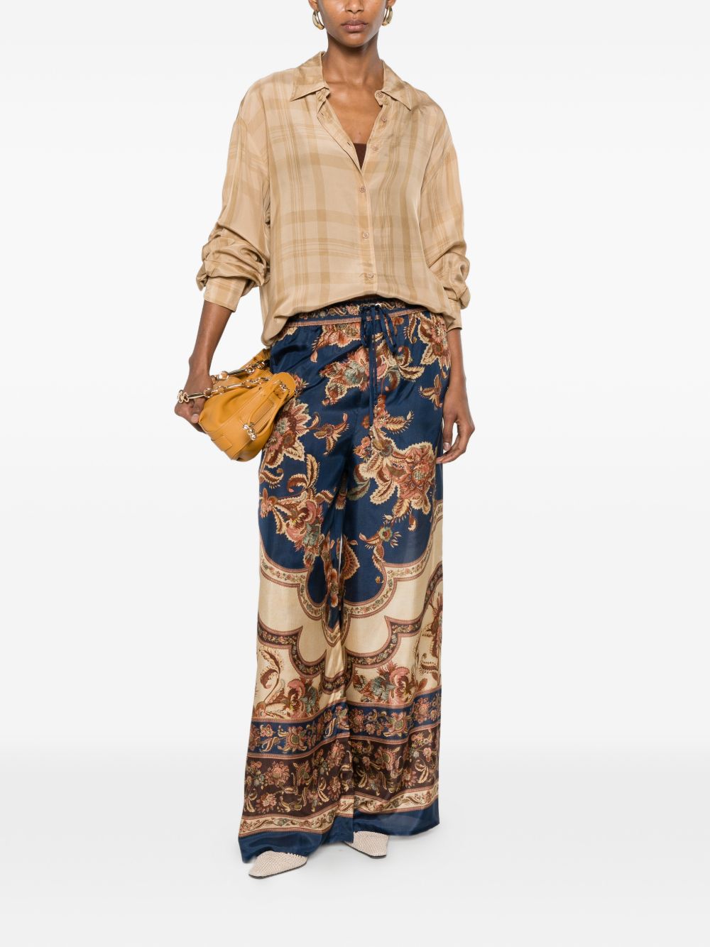 Zimmermann Trousers - BLUE | 461bf5e0fc968ea81432d0460089c3f94397b6a3