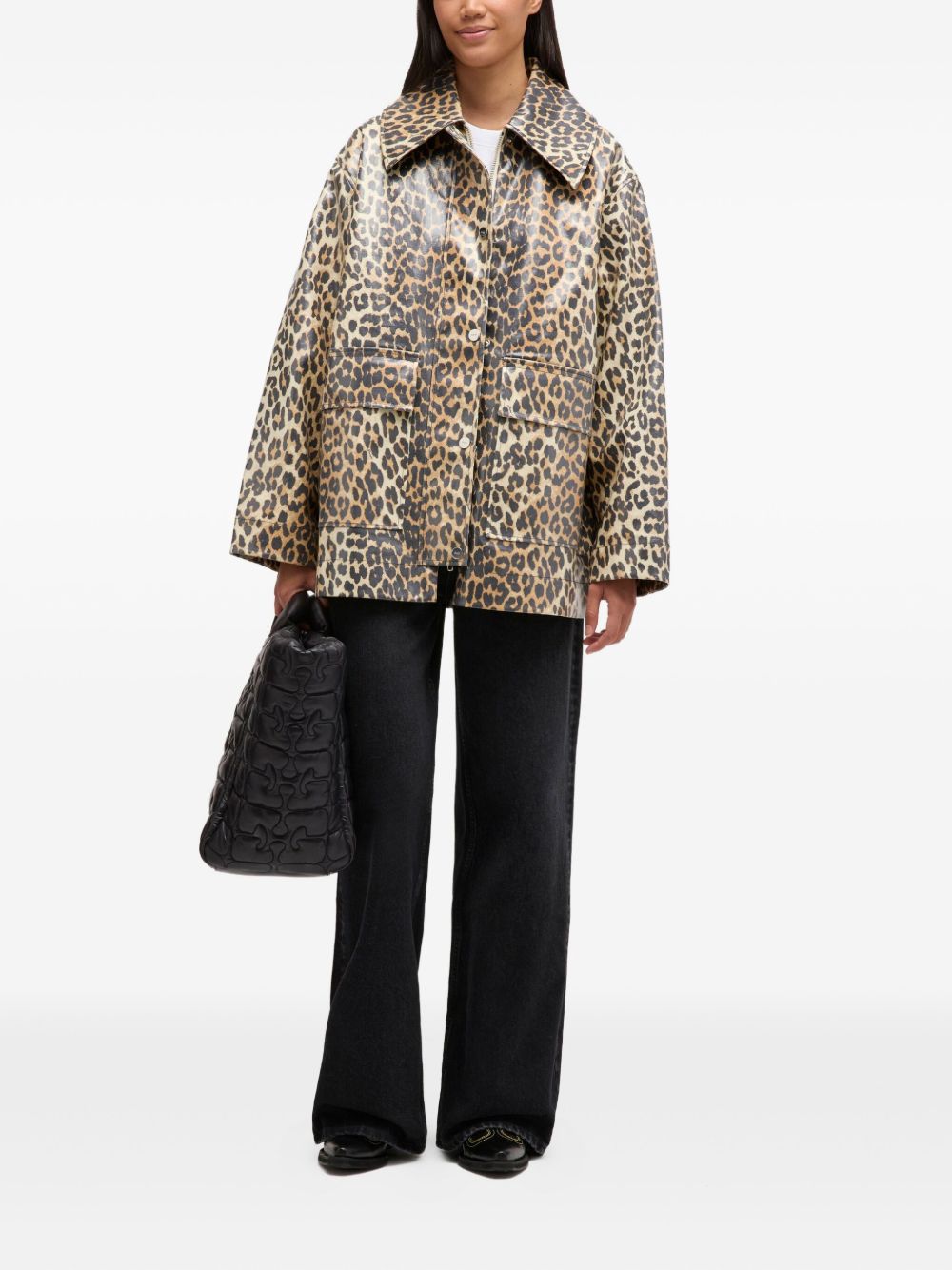 Ganni Jackets - ANIMALIER | 8b3549c3cb5a0611b46162d5959310844a58ac42