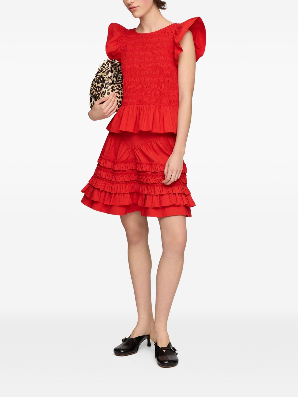 Ganni Top - RED | cc220c4cfb327d867d4fe22ab36bfcbdaa217127
