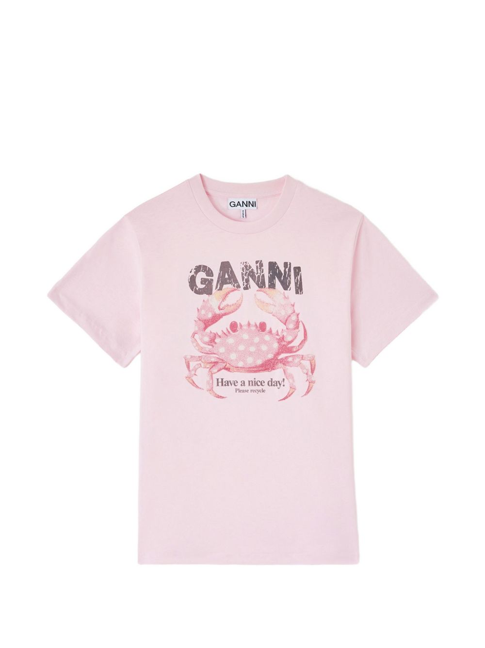 Ganni T-shirts and Polos - PINK | a7c626372945a74c77a136023c715f7b335fbac6