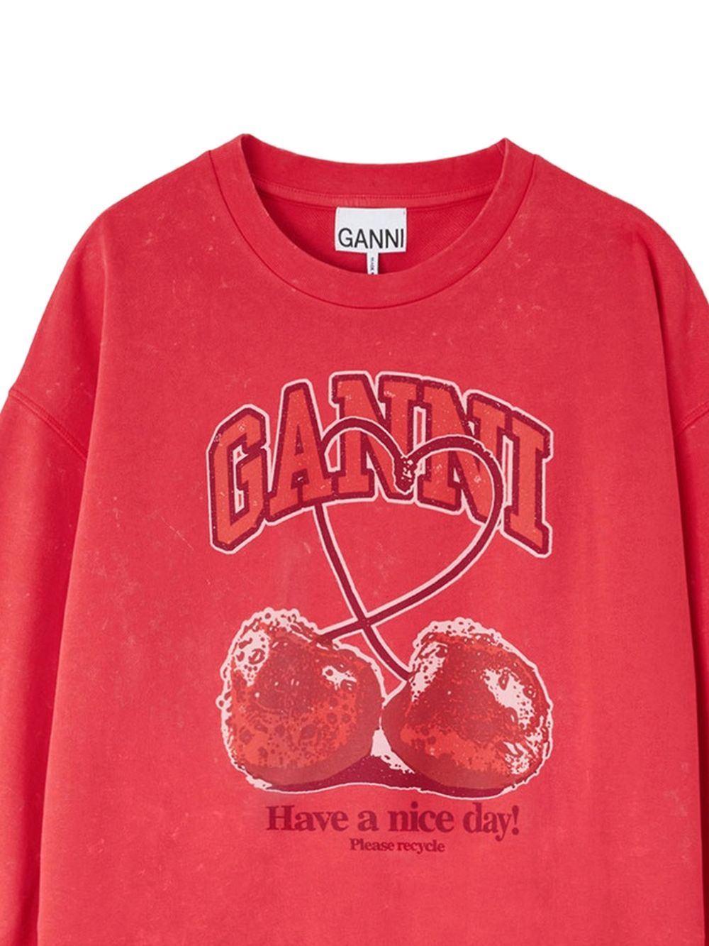 Ganni Sweaters - RED | 049d1baac4fe9ab83e7e333af3bfa7eafd9e7afc