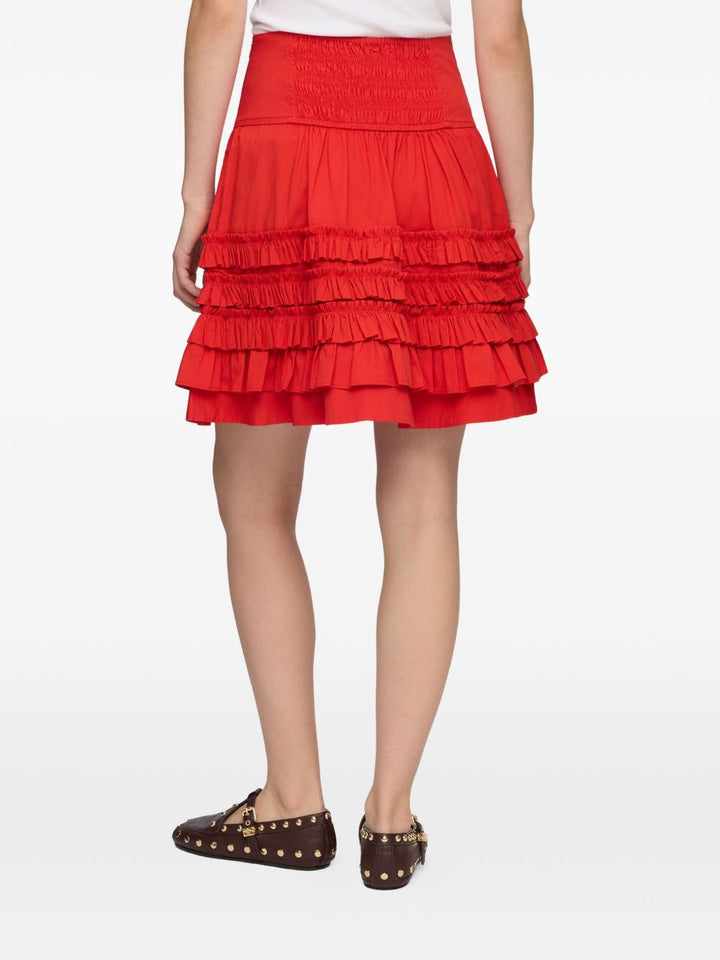Ganni Skirts - RED | 1094ae1ba74e3bfb93ee63278dc440d6fce6f99f