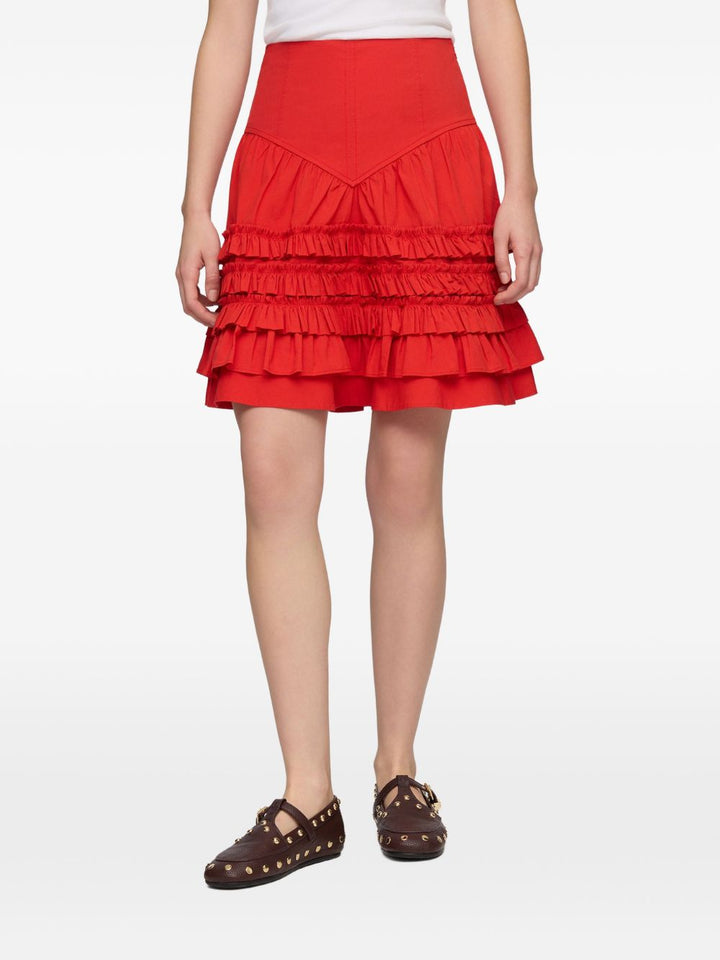 Ganni Skirts - RED | 1f791a5093a4e9642569db5ea52cc934c89b7ee3
