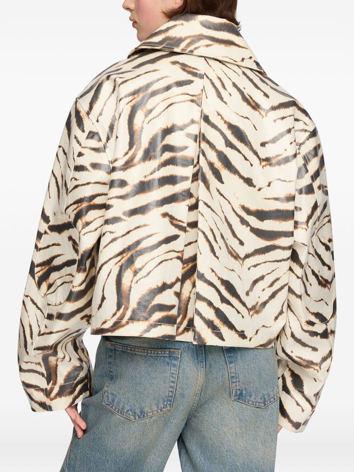 Ganni Jackets - WHITE | a93b74f8a57c0de53860847758bb246b6cb8c051
