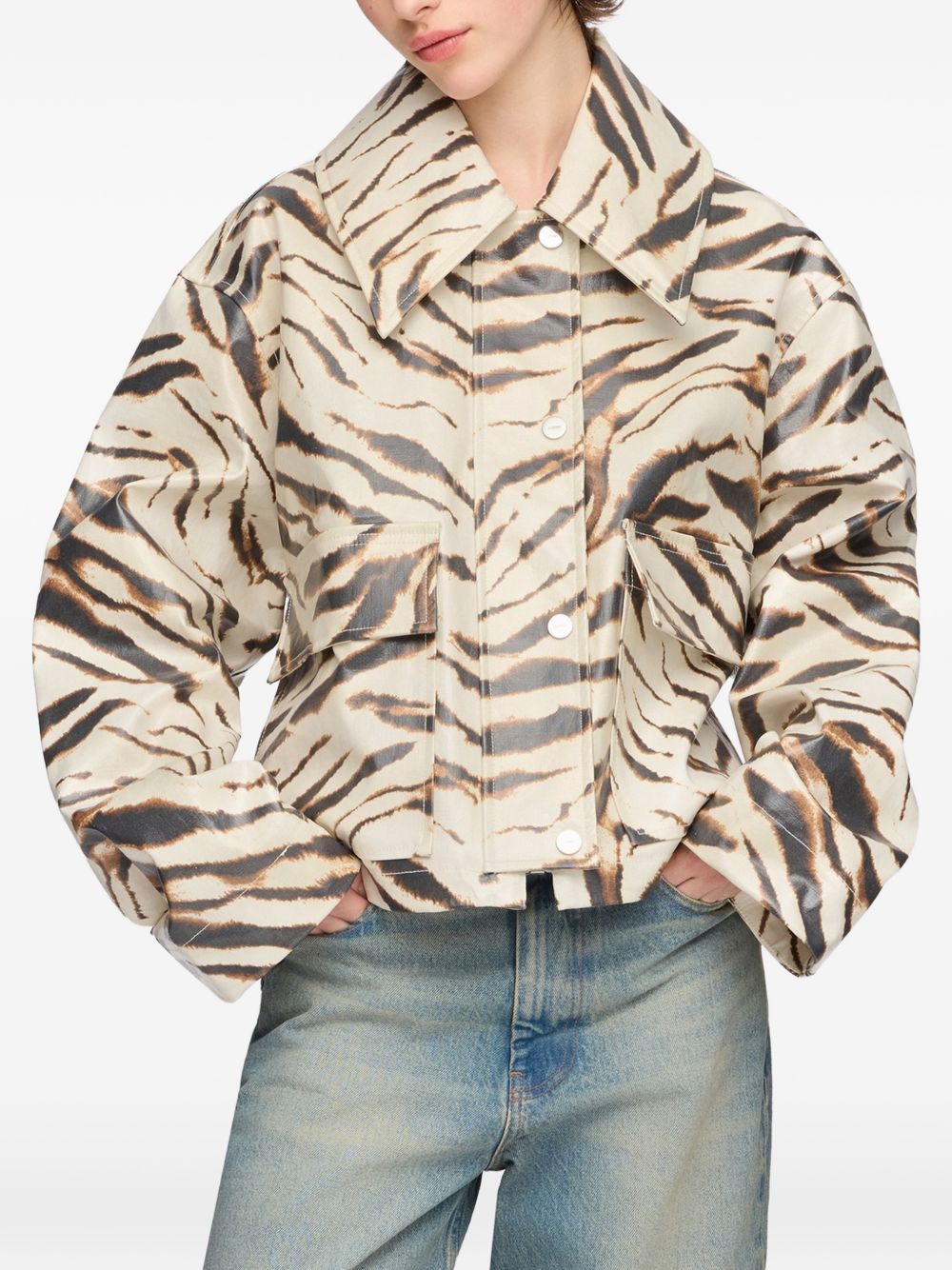 Ganni Jackets - WHITE | 9ae15a1a13bb2ad2e69009a339085783108df210