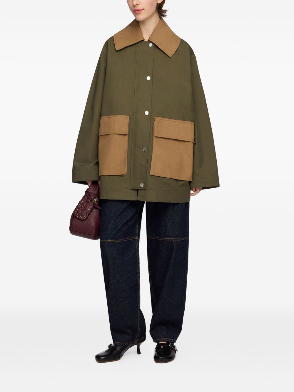 Ganni Jackets - GREEN | 5a1ce149a25adfe78438d9b4bef9f33d9321e8b0