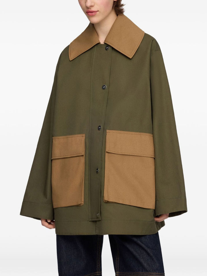 Ganni Jackets - GREEN | 11fe2c10678cd2cee9d7e3876f53b882c068ba19