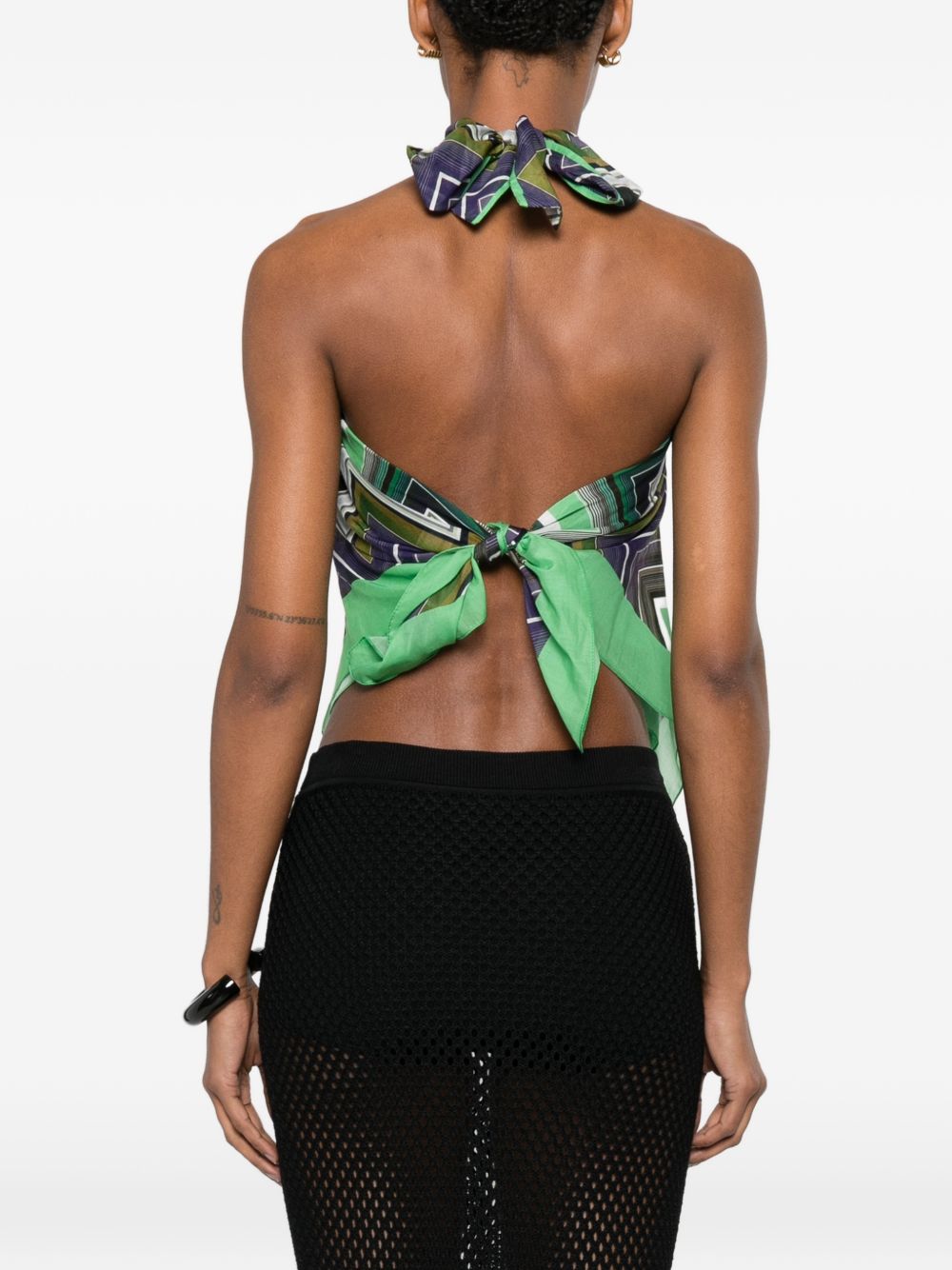 Missoni Top - Blue and green | 29b9fc3f9bcb2447f9d3a6b9d353751ebd589549