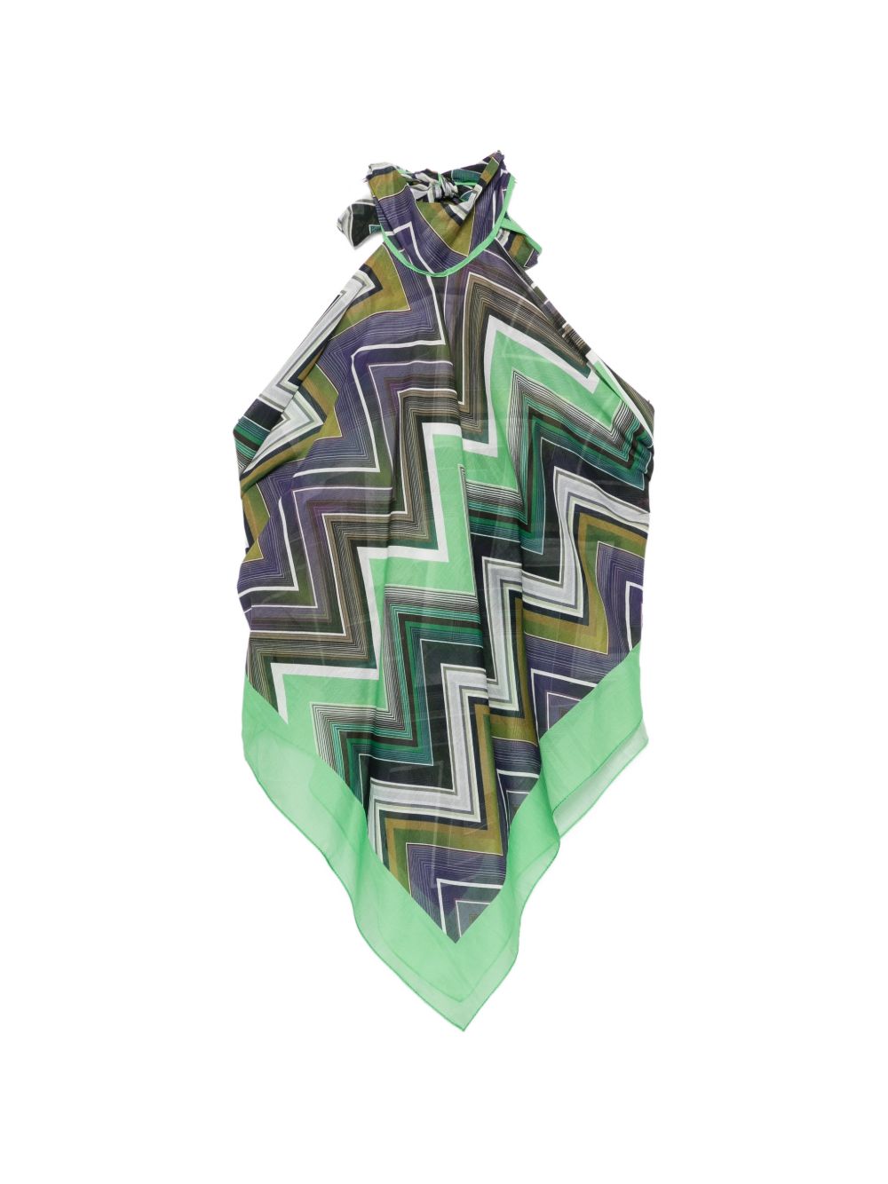 Missoni Top - Blue and green | ea24ddc53599ee08146cbda764f41407b3f941db