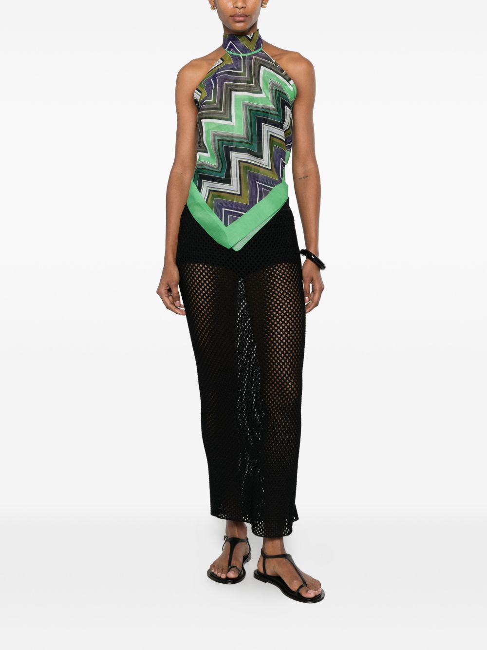 Missoni Top - Blue and green | aeae44cb6060bd3fc49b69686b3b29cefb595deb