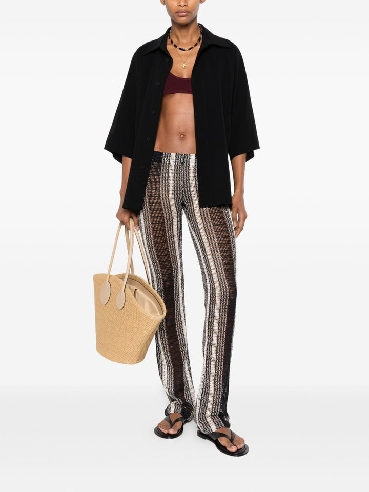 Missoni Beachwear Trousers - Blacks and greys | c023ba31642b4ec20c3a52534342f3348980fbed