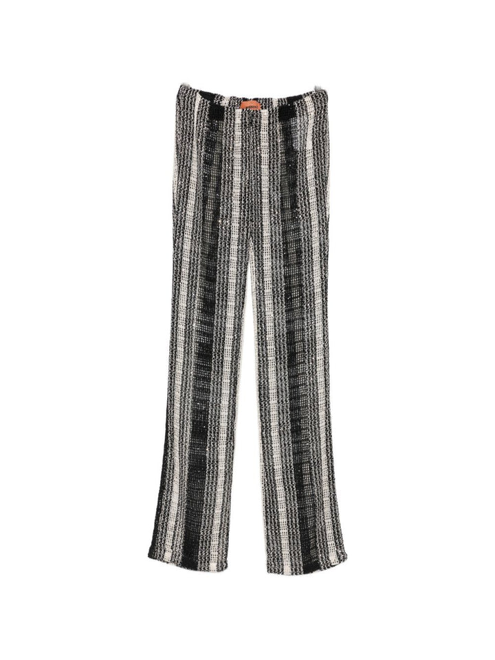 Missoni Beachwear Trousers - Blacks and greys | 26a8dc2834e3fd66e24289a37f465a9291648251