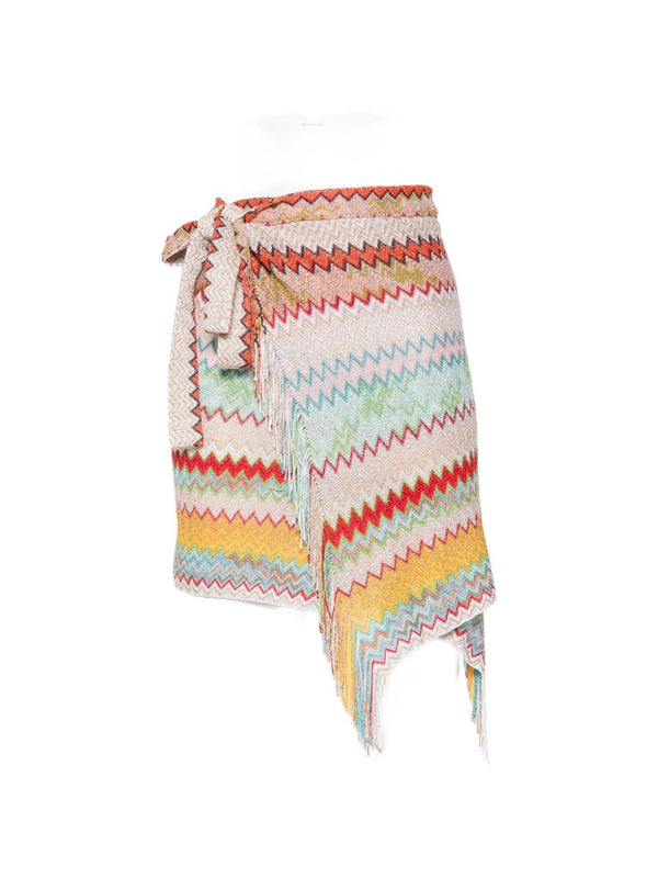 Zig Zag Print Sarong
