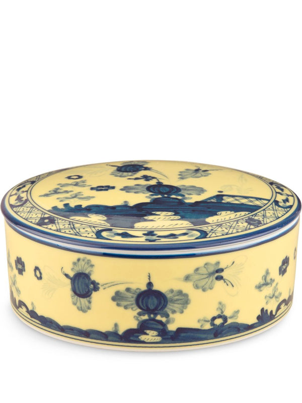 Oriente Italiano Round Box With Cover