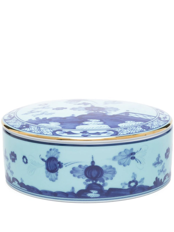 Oriente Italiano Round Box With Cover