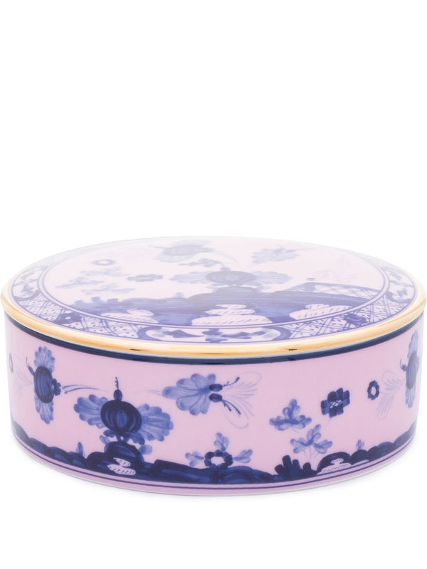 Oriente Italiano Round Box With Cover