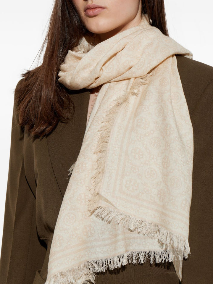 Tory Burch Scarfs - WHITE | 8f5335260a70bfde05ec49f7364db112e849eba5