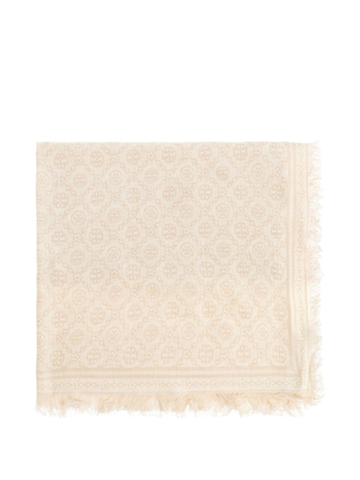 Tory Burch Scarfs - WHITE | 270e041234a5ea28470527728c24d8fb762e96de