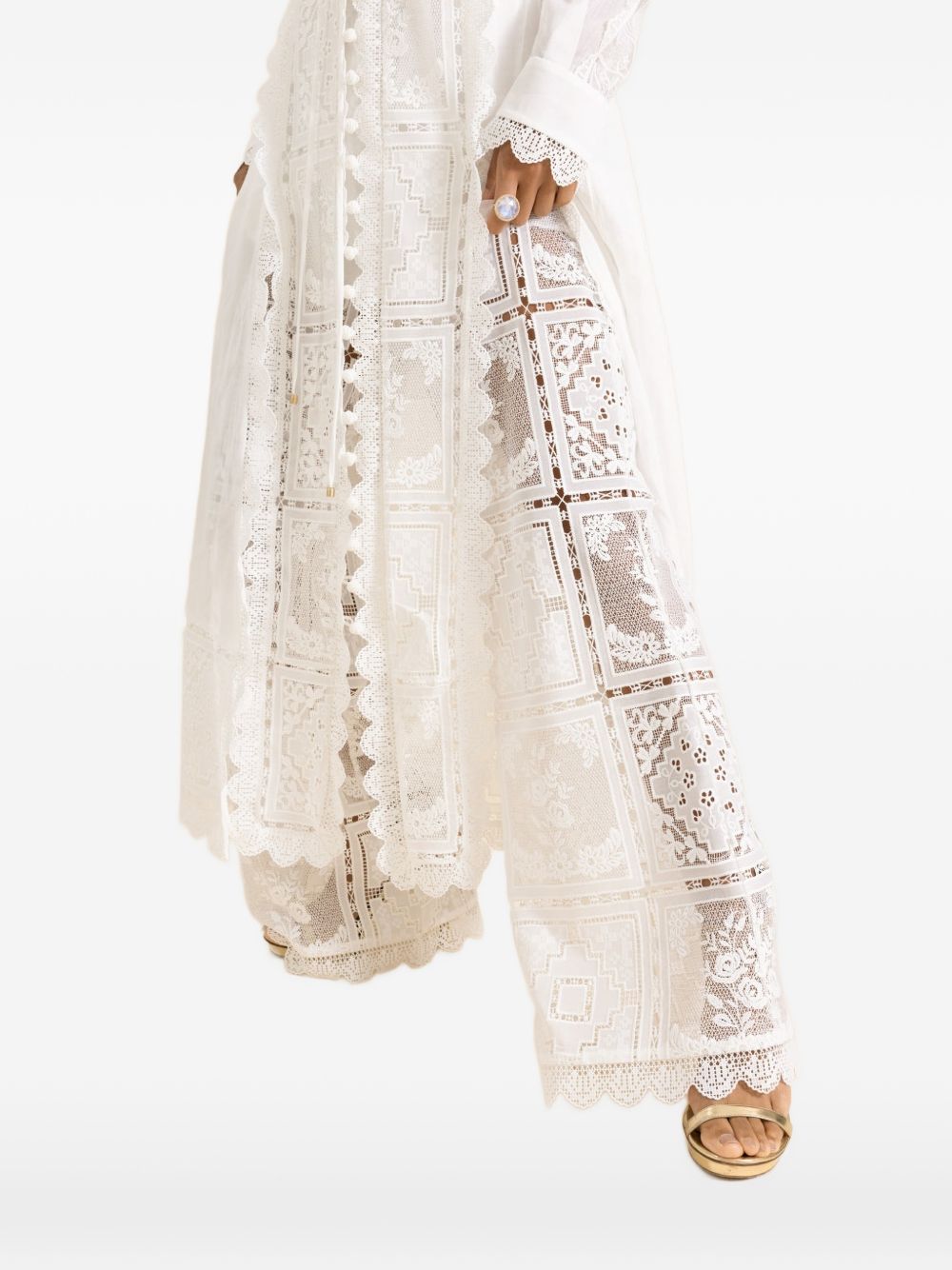 Zimmermann Trousers - WHITE | 0f9734017ffb33c8e6d4ed23c6e751115e287f89