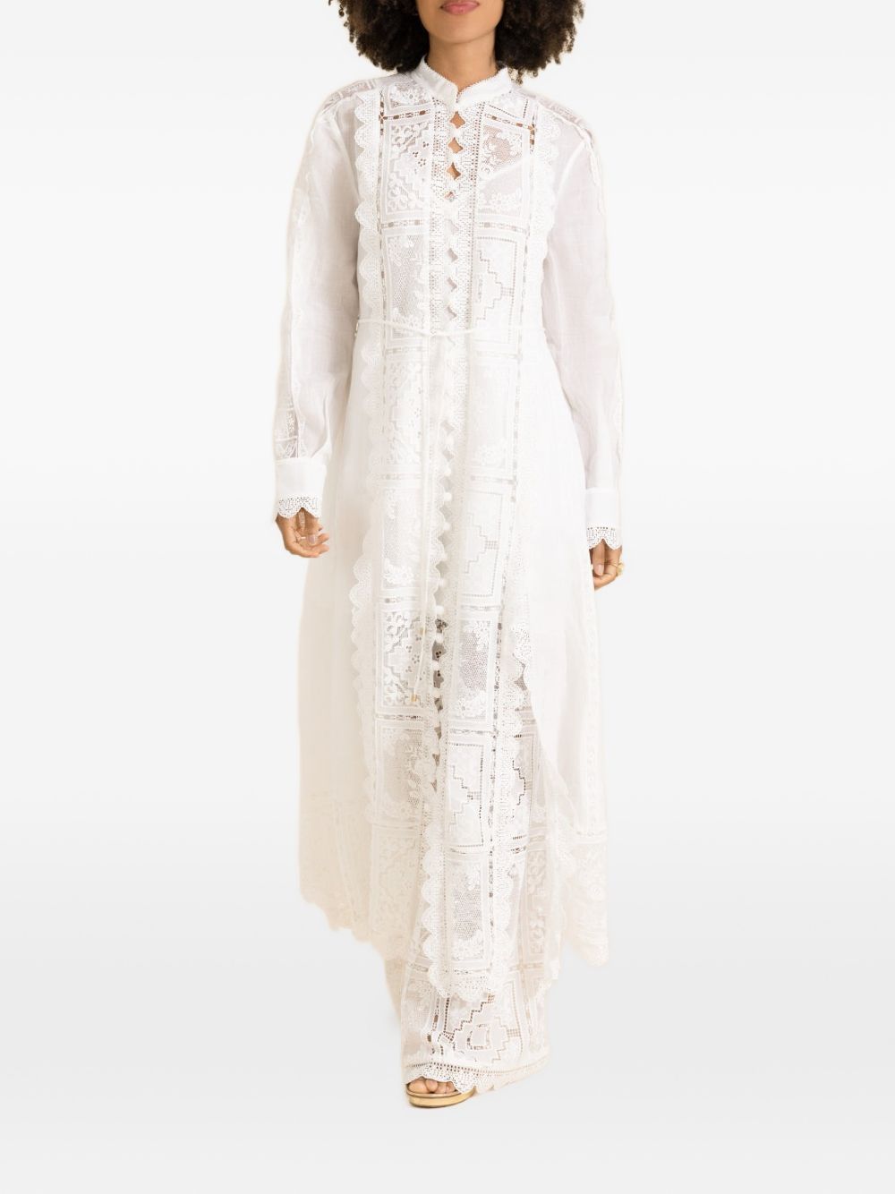 Zimmermann Trousers - WHITE | b129f1e87a7bb04bfa08427febe810a6fda0c1d3