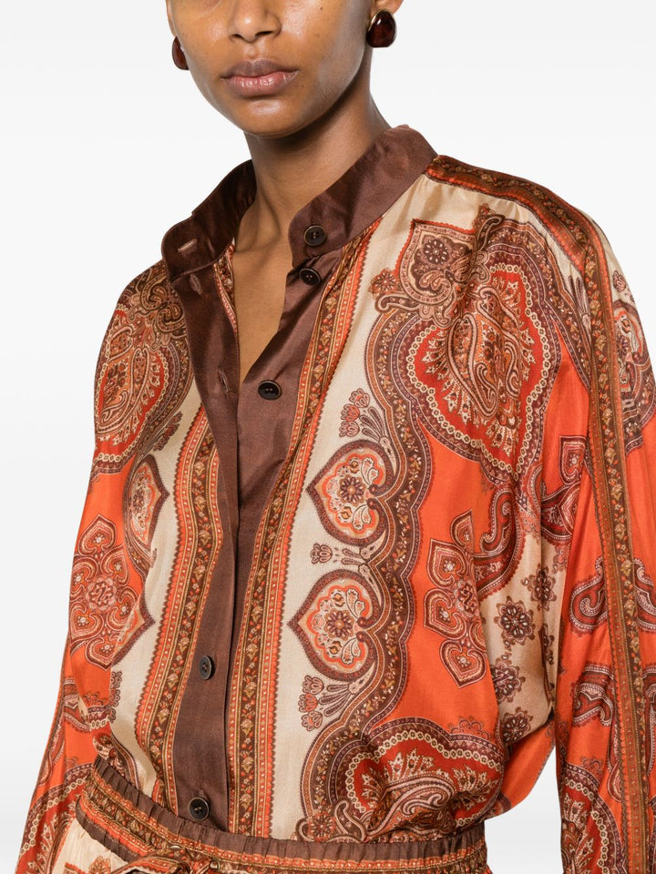 Zimmermann Shirts - ORANGE | e75323bcc68935d587d6888d556f8f326bdb5b79