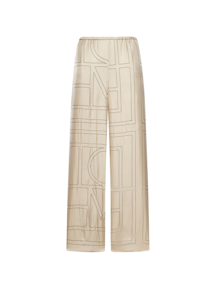 Toteme Pre Trousers - WHITE | 39cb23b5aa7f53413e34e0488098968d912b87f0