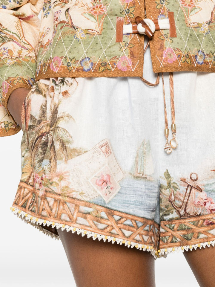 Zimmermann Shorts - BLUE | d287b4bbf04c01d18233fe2b4c1b61dbf5e745bd
