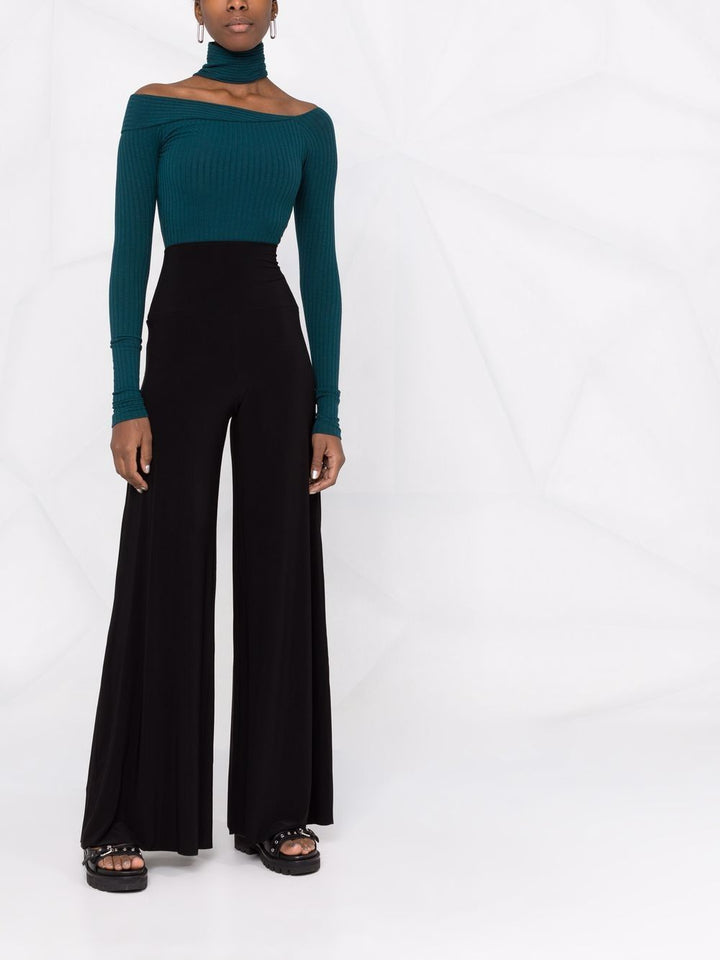 Norma Kamali Trousers - BLACK | b30b09e8921589d5e7e3e090e410ea821f119c96