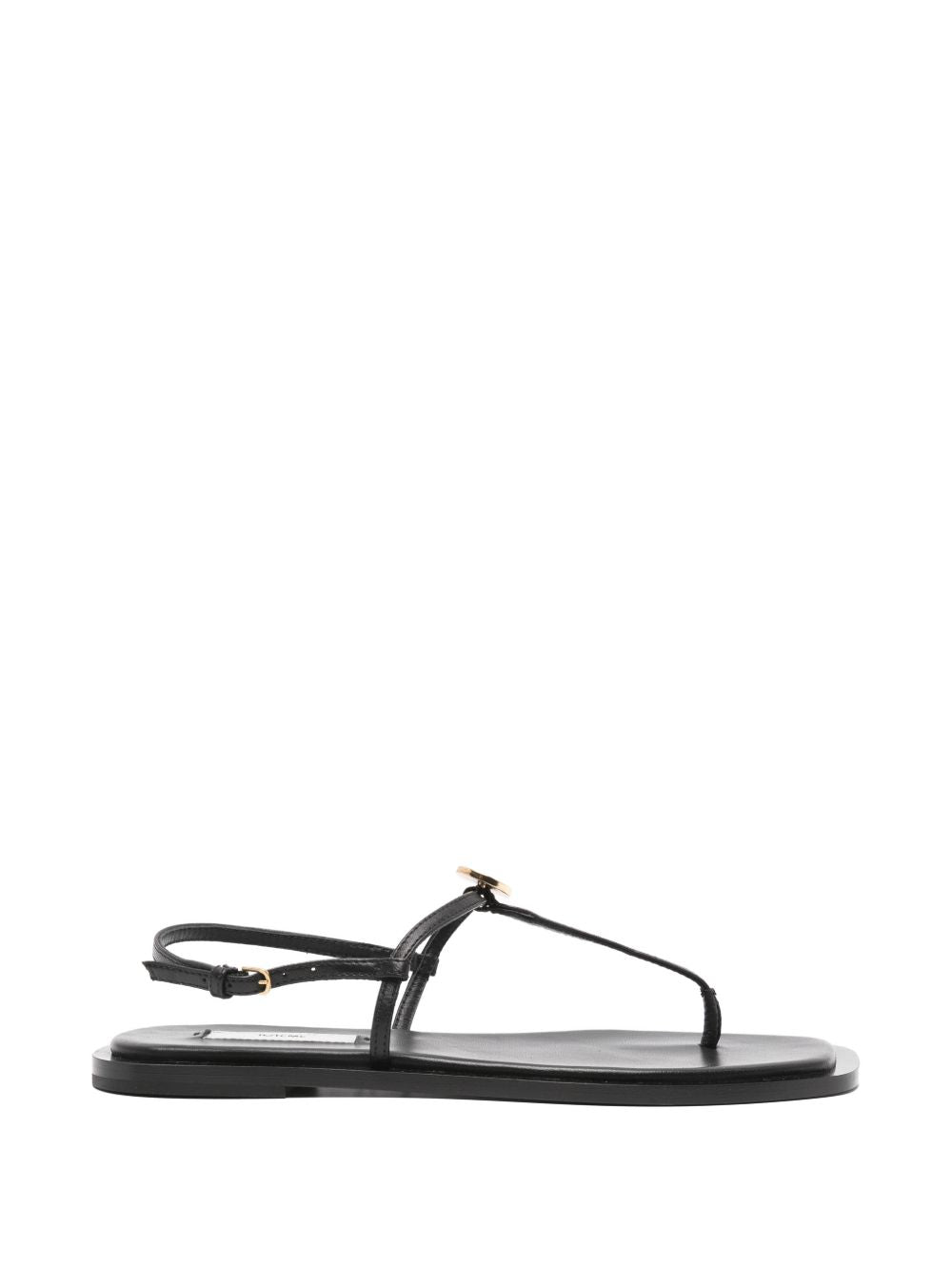 Toteme Pre Sandals - BLACK | 948c7c0eb707872bd7acc3fbe11c79343dbdf337